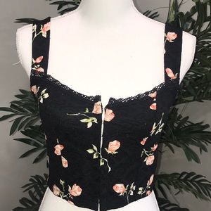 NEVER WORN Urban Outfitters Corset Style Crop
